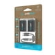 thumbnail image 2 of Baterías USB-C recargables de 9 V, color azul pálido, paquete de 2, 2 of 3