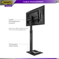 thumbnail image 5 of ProMounts Premium Portrait/Landscape Floor TV Stand Mount For 32" to 75" TVs, Height Adjustable With Swivel, 5 of 9