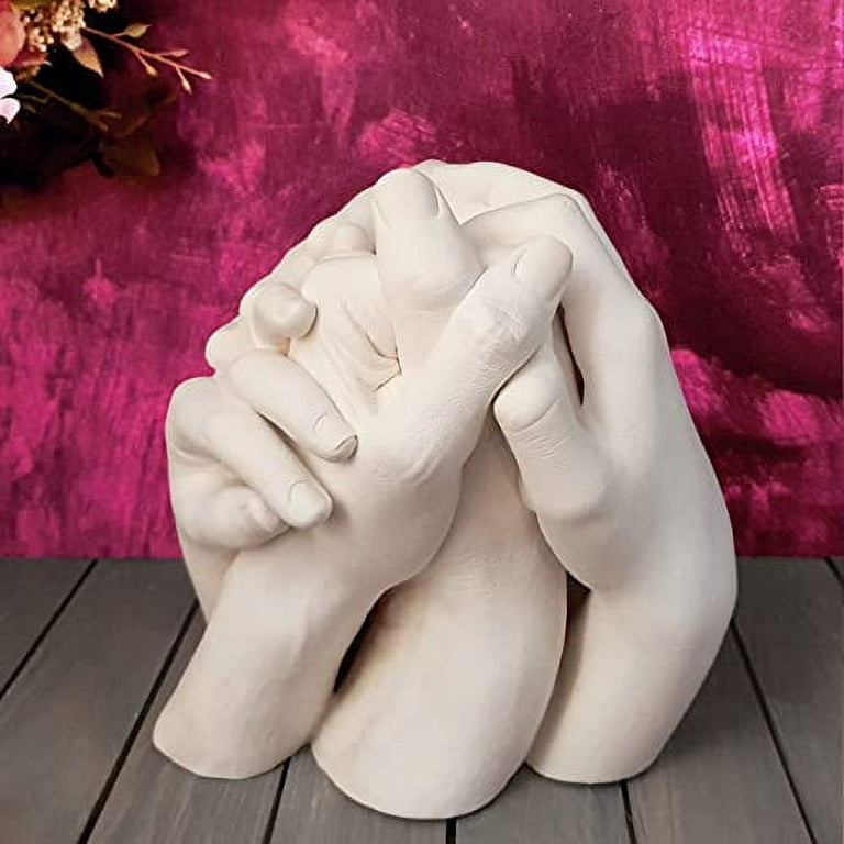 Edinburgh Hand Casting Kit for 2 - Premium DIY Hand Hold Statue