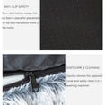 thumbnail image 6 of Deluxe Rectangular Soft Cat For Small Large Dogs Removable Washable Cover Orthopedic Sleeping Cushion Pet Mattress Dog Mats Dog Bed M-50X40X5CM GRADIENT GRAY, 6 of 8