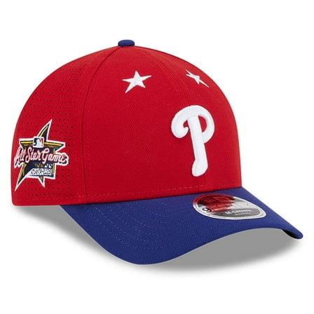 Men's New Era Red/Royal  Philadelphia Phillies 2025 MLB All-Star Game 9FORTY M-Crown Adjustable Hat