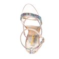 thumbnail image 2 of XYD Women Gorgeous Ankle Strap Sandals Open Toe Pearl Heels Pumps Wedding Evening Shoes Size 4 Multicolor, 2 of 4