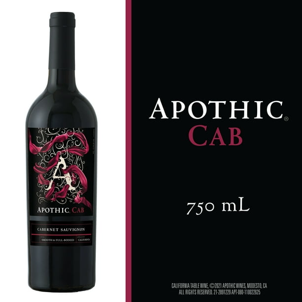 Apothic red blend calories