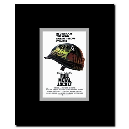 Full Metal Jacket Framed Movie Poster