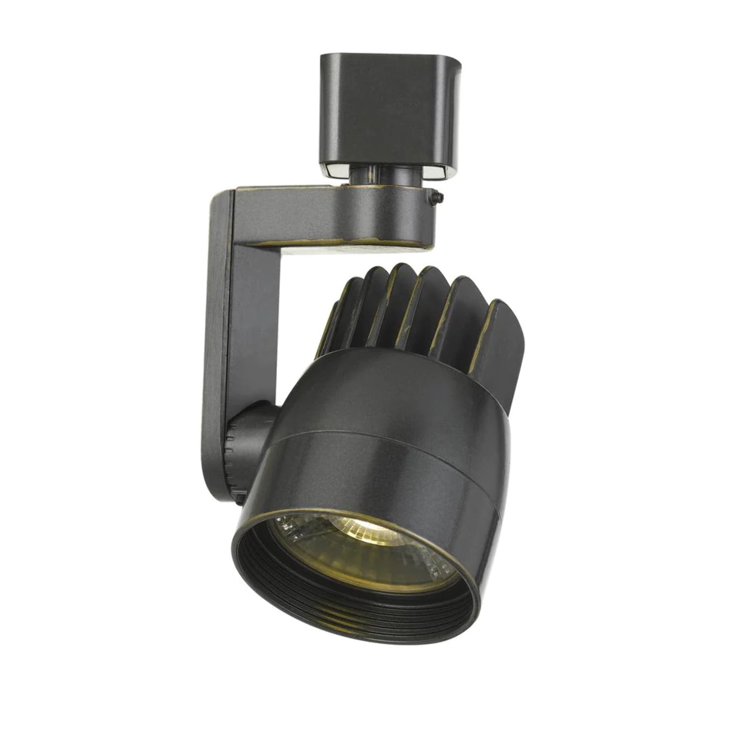 1 - Light Dark Bronze Dark Brown Metal Track Lighting