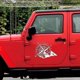 thumbnail image 2 of 48*34cm Off-road Compass Car Sticker Rose Navigate Vinyl Sticker Decal Car Truck Auto Laptop Car Door And Hood, 2 of 5