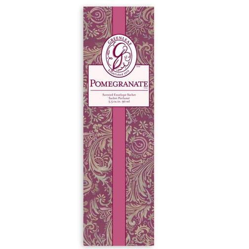 Greenleaf Slim Scented Envelope Sachet Pack of 4 Pomegranate