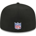 thumbnail image 4 of Men's New Era Black Atlanta Falcons Throwback Main 59FIFTY Fitted Hat, 4 of 6