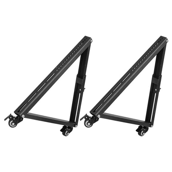 ELAYARD Universal TV Support Stand, Rolled Steel Frame for Living Rooms, Fits Most TVs, Easy Assembly