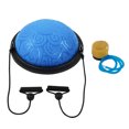 thumbnail image 2 of Pelota De Entrenamiento De Equilibrio, Equipo De Ejercicio Antideslizante Moire PVC Yoga Media Pelota Fitness Con Inflador Para Yoga, 2 of 7