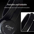 thumbnail image 3 of Apmemiss Clearance Kids Headphones Children Girls Boys Teens Foldable Adjustable On Ear Headphones 3.5mm Jack Compatible Cellphones Computer MP3/4 School Tablet Kids Christmas Gifts, Black, 3 of 4