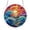 A013- Style P, variant on Stained Glass Suncatcher Puzzle Suncatcher Acrylic Diy Craft 83 Piece Round Window Hanging Spring Decor Bird Lover Gift for Nature Enthusiasts Birthday Gift 1 Pack