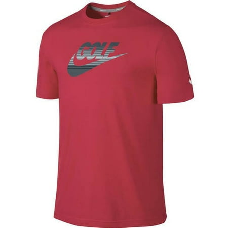 Men's Dri-Fit Amplify Golf T-Shirt-Bright Crimson