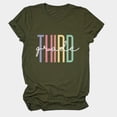 thumbnail image 2 of Third Grade T-Shirt for Women 3rd Grade Teacher Shirt Teacher Appreciation Short Sleeve Shirt Teacher Gift Tee, 2 of 4