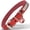 red, variant on Filbert Leather Cat Collar, Reflective Cat Collar, Leather Accessories with Bell, Bird Warning, Suitable for Indoor and Outdoor, Non Breakaway, Durable, Stylish Design, Brown