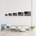 thumbnail image 4 of Classic Clean American Flag Design - Laser Cut Metal Decorative Home Decor Wall Hanging Accent Sign, 4 of 6