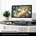 thumbnail image 4 of Wogree Small Sound Bars for TV, Soundbar with Subwoofer Mini Surround Soundbar Speakers System with Wireless Bluetooth S60, 4 of 8