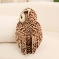 thumbnail image 6 of 3D Owl Ornament with Stereo Texture, 20cm/25cm/30cm Animal Decor for Home Desktop, Realistic Bird Figurines for Shelf Mantel Decoration, Nature Theme Display, 6 of 9