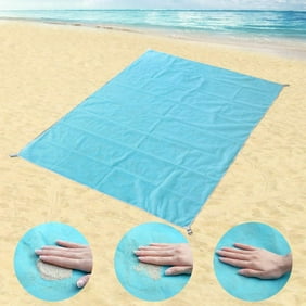 Sand Proof Beach Blanket 7 X9 Oversized Lightweight Fordable