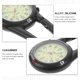 thumbnail image 2 of Reloj de cuarzo con clip, luz nocturna, aleación, unisex, con hebilla para mochila, correa, negro con esfera blanca, para médicos, enfermeras y alpinistas (negro), 2 of 8