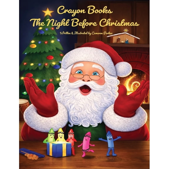Crayon Books: The Night Before Christmas, (Paperback)