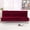 Wine Red, variant on Eurhowing Velvet Futon Cover, Thick Plush Stretch Armless Sofa Bed Slipcover, Soft Couch Sofa Cover Futon Slipcover Furniture Protector with Elastic Bottom(Purple)
