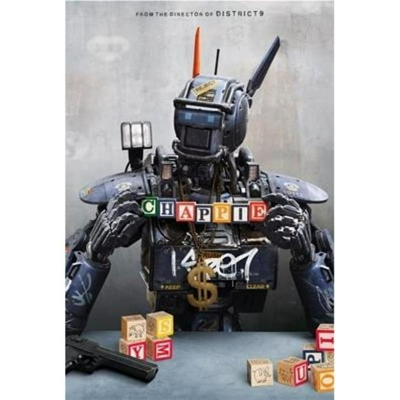 Posterazzi PSPPSA034024 Chappie - Movie Cover Poster Print - 24 x 36 in.
