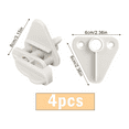 thumbnail image 2 of Pontoon Gate Latch Replacement Kit,4Pcs Pontoon Gate Latch Fits 1-1.25 Inch Frames Boat Door Latches Fits Hinged Doors, 2 of 7