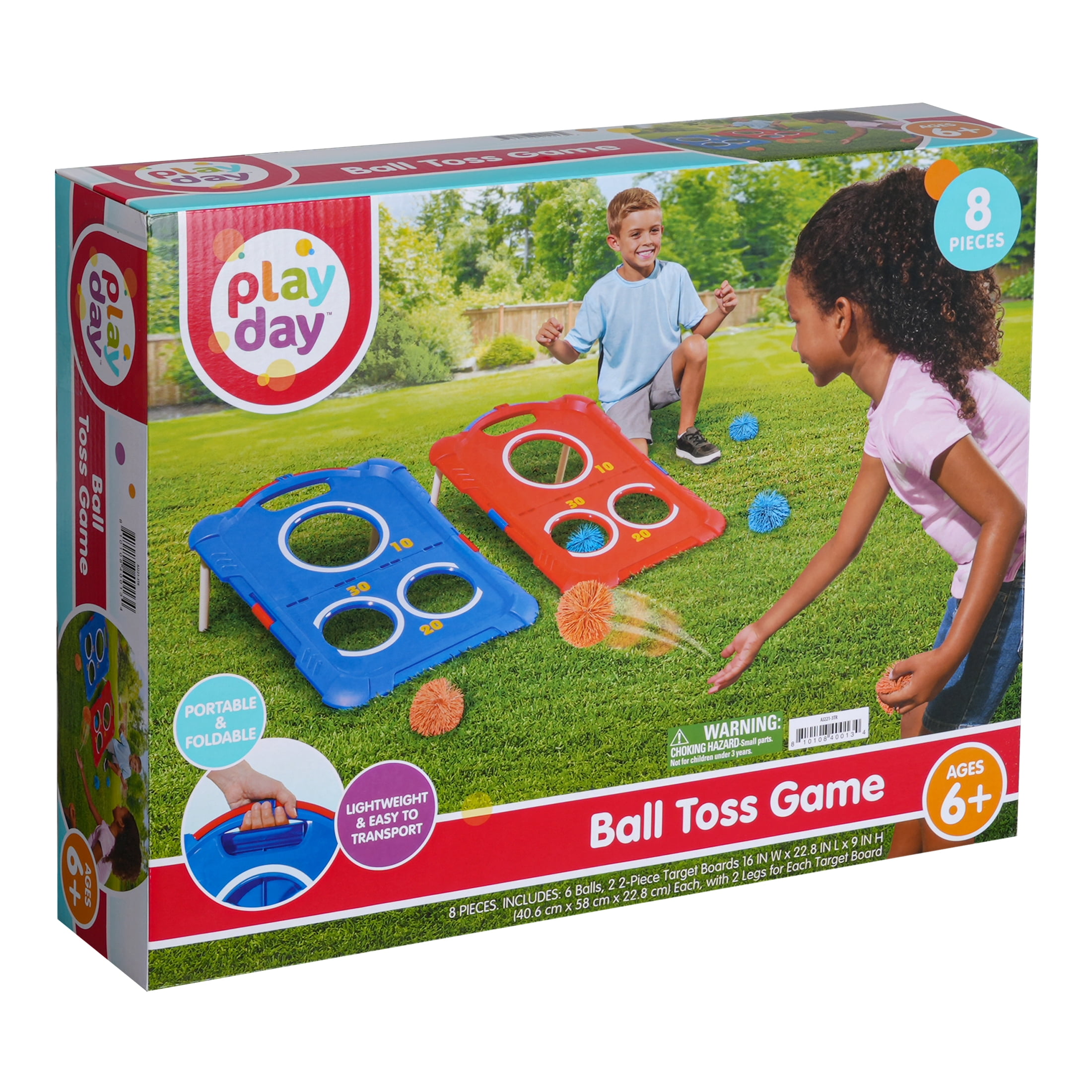 Play Day Ball Toss Game for Children Ages 6 and up