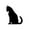 G, variant on Halloween Black Cat Door Frame Corner Signs, Fun Household Decoration for Mom's Gifts