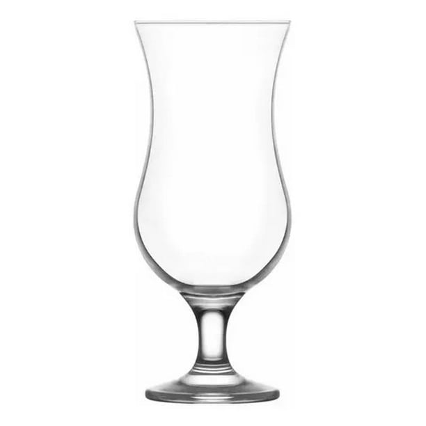 Set De 24 Copas De Vidrio Huracán Cocktail Copa Piña Colada 460 Ml Vencort Copas De Vidrio/ Huracán Cocktail /Copa Piña Colada 460 Ml