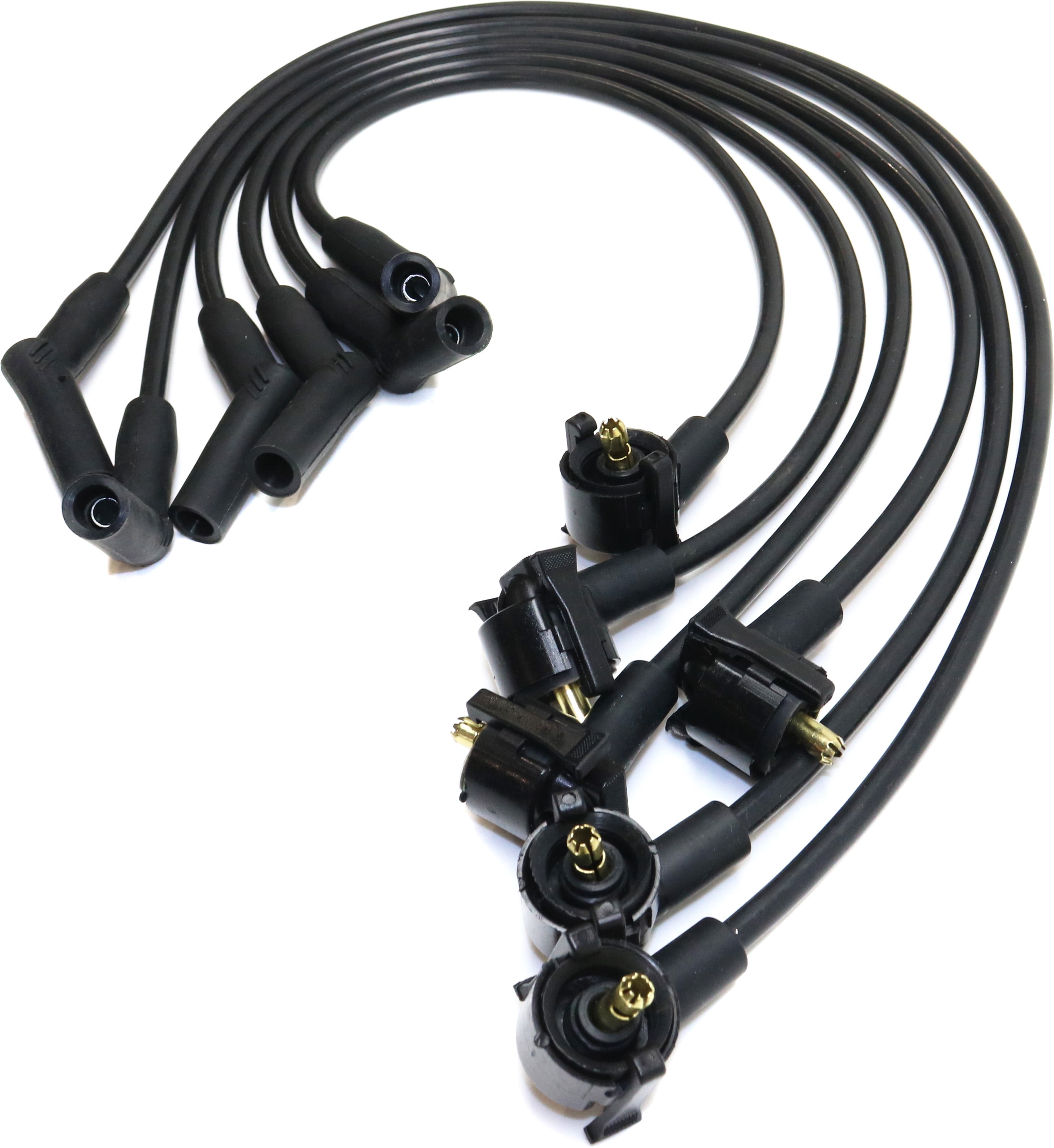 Replacement REPF504804 Spark Plug Wire Compatible with 1998-2000 Ford Ranger 1996-2000 Mercury Sable 6Cyl 3.0L Set of 6