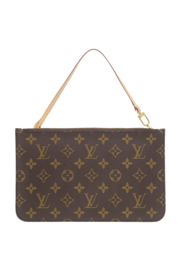 Pre-Owned Louis Vuitton Neverfull Pouch for MM/GM Monogram LV 1722 (Good)