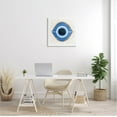 thumbnail image 2 of Stupell Industries Abstract Blue Evil Eye Symbol Graphic Art Gallery Wrapped Canvas Print Wall Art, Design by Ziwei Li, 2 of 7