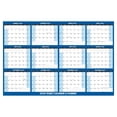 thumbnail image 2 of 2026 New Reusable Wall Calendar Double Erasable Planner For Home & Border Daily Goal Tracking Habit Check In Record Sheet With Smooth Writing, 2 of 9