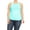 Mint, variant on Women's Plus Size Basic Sleeveless Racer Back Casual Solid Cami Tank Top XL-3XL