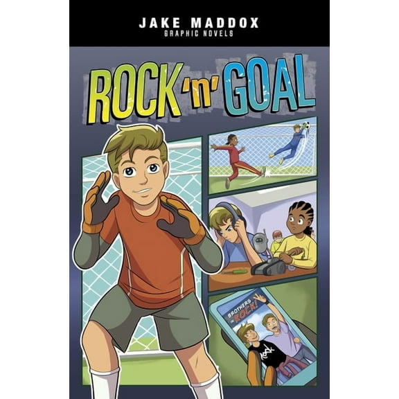 Jake Maddox Graphic Novels Rock 'n' Goal, (Paperback)