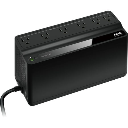 APC UPS Battery Backup & Surge Protector, 450VA, APC Back-UPS (Best Ups For Home Use)