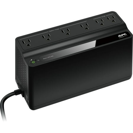 APC UPS Battery Backup & Surge Protector, 450VA, APC Back-UPS (Best Computer Backup System)