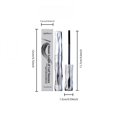 thumbnail image 6 of RAGUPEL Waterproof Mascara,Extentionist Mascara,3.5G Small Steel Tube Mascara-Curling Long-Lasting Shape Lock,Premium Precision Brush Head,Smudge-Proof Lash Makeup for All-Day Wear(Multicolorblack), 6 of 7