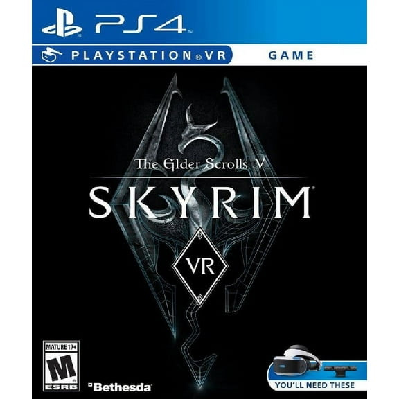 Restored The Elder Scrolls V: Skyrim VR (Sony PlayStation 4, 2017) (Refurbished)