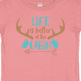 thumbnail image 4 of Inktastic Life is Better at the Cabin, Deer Antlers, Camping Boys or Girls Baby T-Shirt, 4 of 5