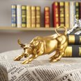 thumbnail image 2 of Ox Model Desktop Ornament Resin Adornment Creative Cattle Tabletop Adornment, 2 of 6