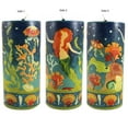 thumbnail image 3 of Beeswax Hand Crafted Nature Inlay Pillar Candle - Large, 3 of 4