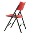 thumbnail image 3 of (Pack of 4) NPS 600 Series Premium Resin-Plastic Folding Chair, Red, 3 of 5