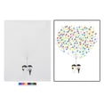 thumbnail image 1 of Durable Creative Signature Book, Hanging DIY Guestbook, Signature Book Decor Cartoon Fingerprint Tree, Birthday Decor for Wedding Graduate  Memory, 1 of 7
