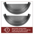thumbnail image 5 of Kojem Round Trailer Fenders Fit for 14"-16" Wheels Single Axle Trailer Fenders W/Fender Backs, 5 of 12