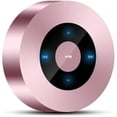 thumbnail image 1 of wonima11 Smart LED Touch Play Bluetooth Speaker Portable Wireless Speaker with HD Sound/12-Hour Playtime/Bluetooth 5.0/TF Card Support, for iPhone/ipad/Tablet/Laptop/Android Phone (Rose Gold), 1 of 1