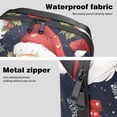 thumbnail image 4 of Santa Claus Travel Electronic Organizer Case with Oxford Waterproof Material, 5.9x9.44x3.14 in, Charger Organizer, Charger Pouch, Travel Cord Organizer Case Small, Mobile Charger Pouch, 4 of 6