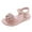 Z2-Pink, variant on KaLI_store Girl Sandals Toddler Girl Sandals Open Toe Sandals for Kids Little Girl Summer Sandals,Yellow